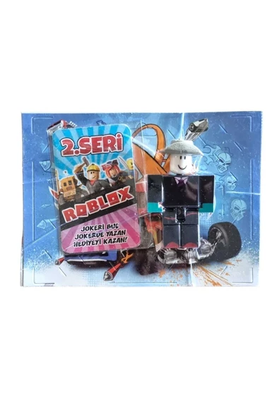 TURKAFONE 1 Adet Roblox Figür Karakter Ve 2.seri Oyun Kartları ürün görseli 1