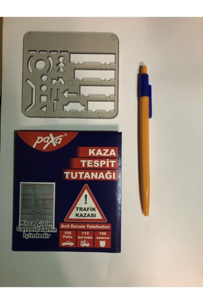 paxa Kaza Tespit Tutanağı ürün görseli 1