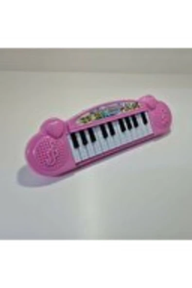 Can Ali Toys Elektronik Piyanom Pembe Tuşlu Çocuk Müzik Oyuncak Org Piyano Pembe Eğitici Oyuncaklar ürün görseli 1