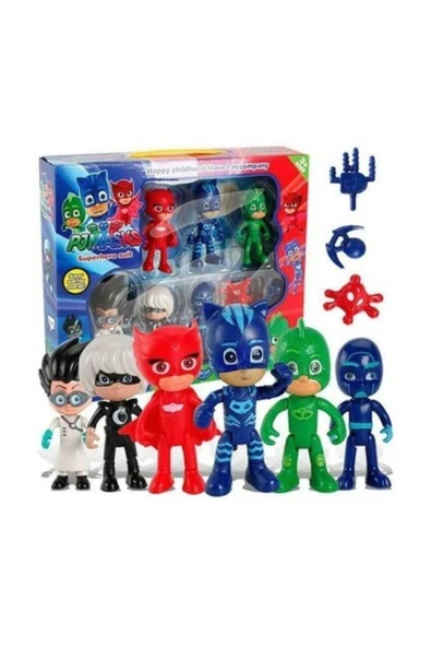 PJMASKS 10 Lu Pijamaskeliler Figür Seti ürün görseli 1