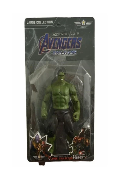 TURKAFONE Avengers Hulk Oyuncak Karakter 18cm Işıklı ürün görseli 1