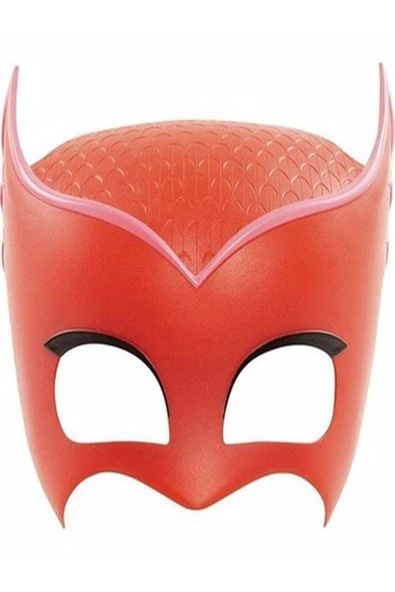 TURKAFONE Pj Maskeliler Maskesi Kırmızı Pj Maskeli Maske Sert Plastik Maske ürün görseli 1