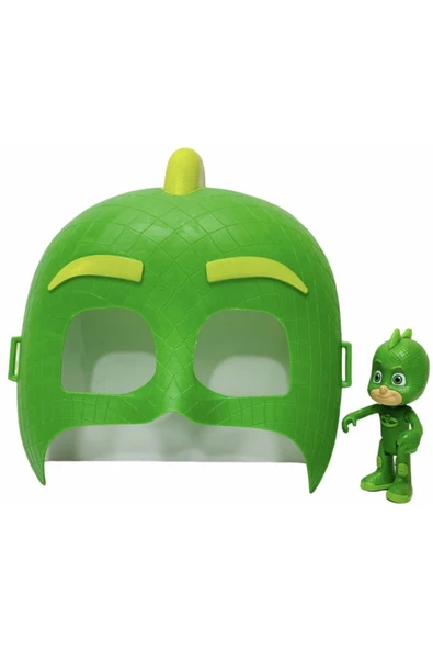 Pj Mask S Pija Maskeliler Gekko Maske ve Figür Set Oyuncak 2 li ürün görseli 1