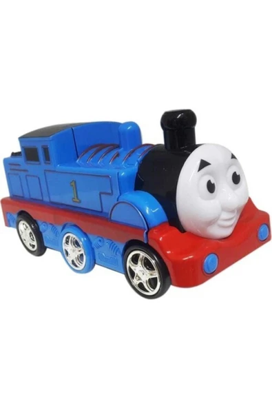 THOMAS Mavi Robota Dönüşen Transformers Sesli Işıklı Tren - Resim 2