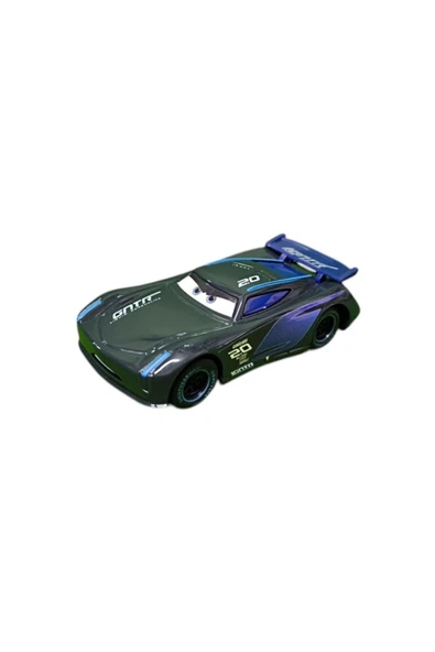 Şimşek Mcqueen McQueen Arabalar Animasyonu Çek-Bırak Minik Metal Araba-Jackson Storm Siyah ürün görseli 1