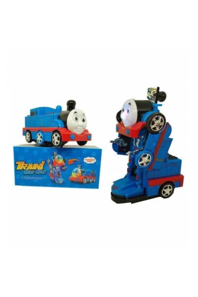 CAN OYUNCAK Robota Dönüşen Thomas Tren Train Sesli Işıklı Go Go ürün görseli 1