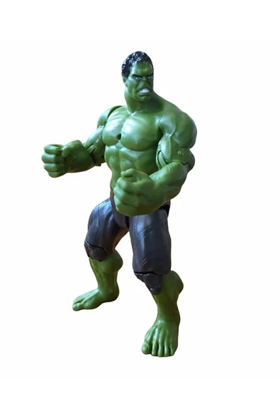 TURKAFONE Hulk / Yeşil Dev Robert Bruce Banner 17 Cm Işıklı Eklemleri Haraketli ürün görseli 1