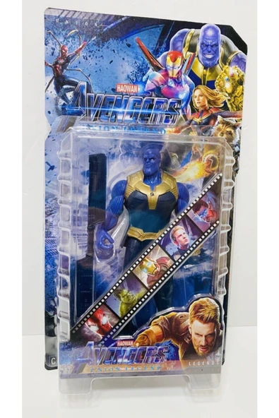 AVENGERS Thanos Figür Oyuncak Işıklı 16 Cm Heroes Karakter ürün görseli 1