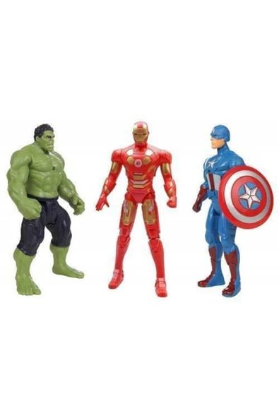 AVENGERS Yenilmezler Süper Kahramanlar Oyuncak 6 Lı Set Avngr02. ürün görseli 1