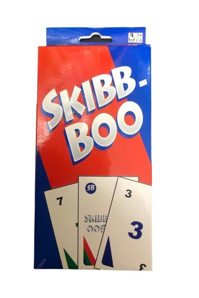 TURKAFONE Skıbb-boo Kart Oyunu 7+yaş 2-6 Oyuncu ürün görseli 1