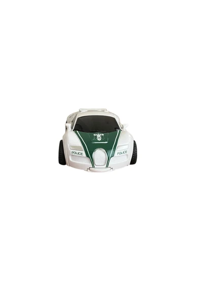 transformers Polis Arabası Dönüşebilen Robot Olan Araba - Resim 2