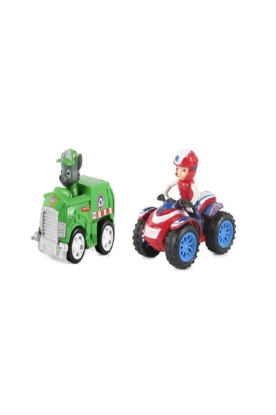 TURKAFONE Paw Patrol Kahramanlar Figürlerinden -ryder Ve Motoru ürün görseli 1