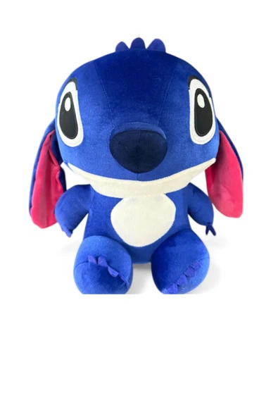 Obi 35 Cm Sevimli Stitch Mavi Pelüş Oyuncak Kızlar İçin ürün görseli 1