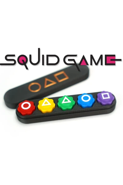 Coxiella Kutuda Squid 2 Gonggii Game 5 Taş Oyun Seti Beştaş Gonggi Oyuncak Kalamar Oyun Renkli Taş ürün görseli 1