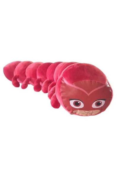 TURKAFONE PİJAMASK Renkli Tırtıl Karakter Yastık Uyku Arkadaşı Pjmask Pijamask Tırtıl 75 Cm - TUKA ürün görseli 1
