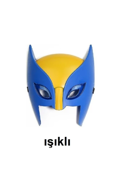 TURKAFONE Wolverine Logan Xman Işıklı Maske Model Set - Resim 2