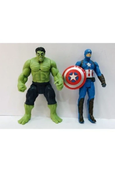 AVENGERS Thanos Hulk Spiderman Figür 11,5 cm - Resim 3