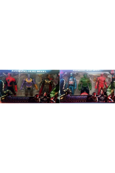AVENGERS Süper Kahramanlar 6LI Set Işıklı Eklemli ürün görseli 1