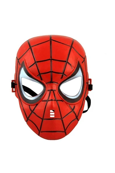 Carnaval Işıksız Erkek Çocuk Maske Spiderman Plastik ürün görseli 1
