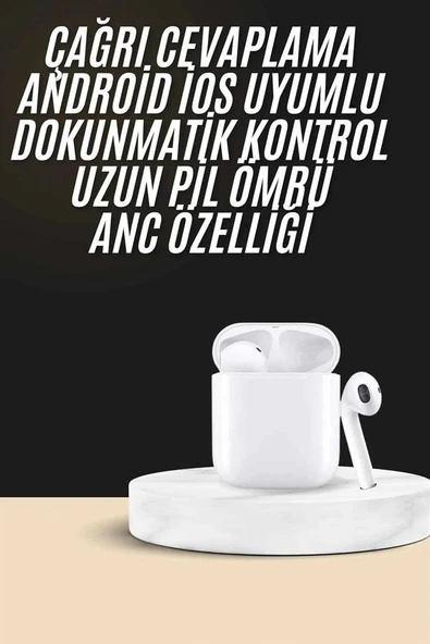 2. Nesil Bluetooth Android Ve İos Uyumlu Kablosuz Kulaklık Çağrı Cevaplama ürün görseli 1