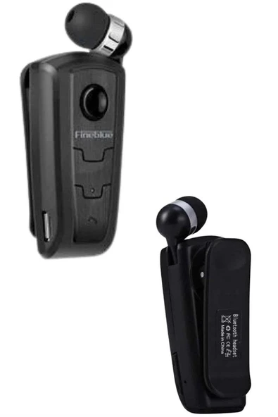 Mikrofonlu Makaralı Bluetooth Kulakiçi Kulaklık Android Ve İos Uyumlu ürün görseli 1