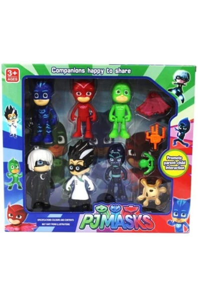 PJMASKS 6 Lı Pjmask Figür Seti ürün görseli 1