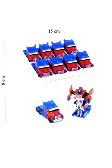 CAN OYUNCAK Cn1999 Robota Dönüşen Tır Kupası 15 Cm ürün görseli 1