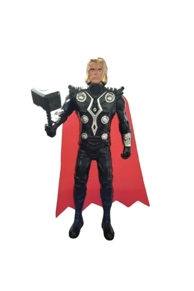 TURKAFONE 15cm Thor Eklemli Hareketli Karekter Işıklı ürün görseli 1
