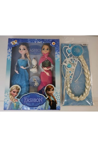 TURKAFONE Karlar Ülkesi Frozen Elsa Anna Ve Elsa Aksesuar Seti ürün görseli 1