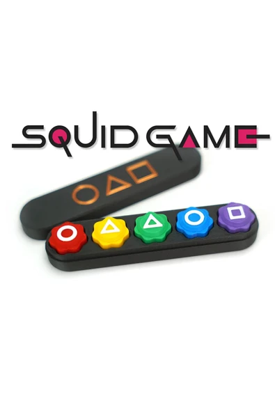 Xylar Crest Squid Game 2 Gonggi 5 Taş ( Beş Taş ) Oyunu Kutulu Premium Dolu Taşlar ürün görseli 1