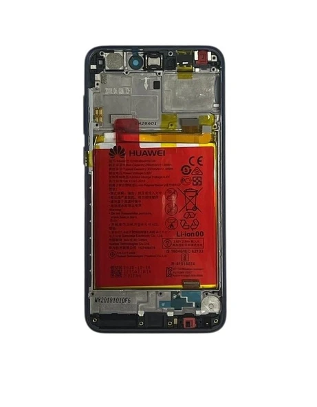 Hwi Uyumlu P9 Lite 2017 Lcd Ekran Mavi Çitalı Servis Orj. Bataryalı ürün görseli 1