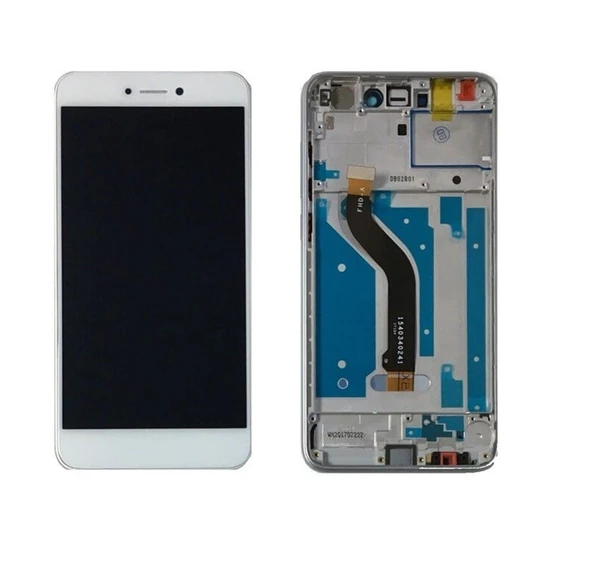 Hwi Uyumlu P9 Lite 2017 Lcd Ekran Beyaz Çitalı ürün görseli 1