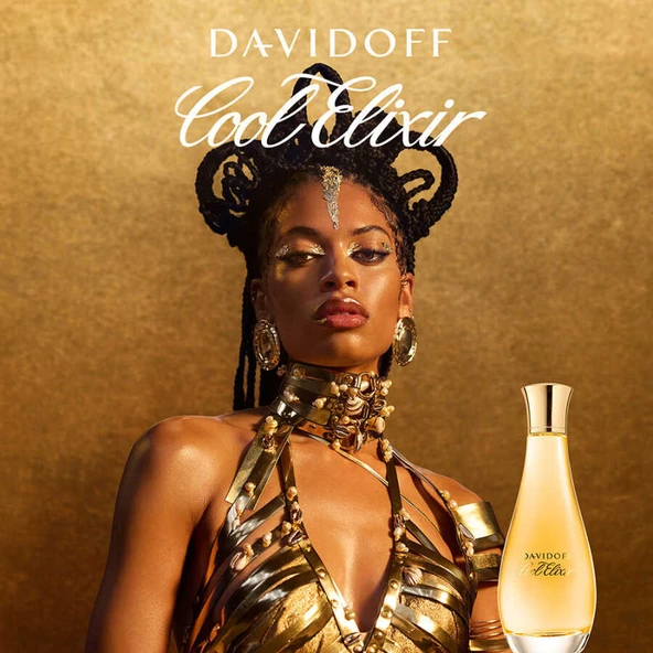 Davidoff Cool Elixir Parfum Intense 100 ml Kadın Parfüm - Resim 3