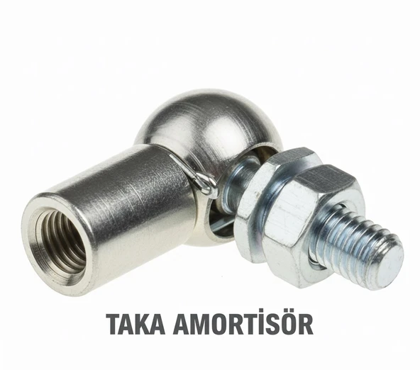 M14x2 Amortisör Bağlantı Mafsalı - 50 Eksen - 2040 Amortisör Uyumlu (Erkek/Dişi) ürün görseli 1