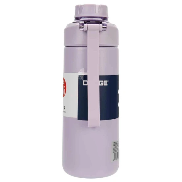 Dodge Fit Çelik Termos Matara 520Ml Mor - Resim 2