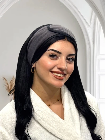 Saç Bandı,Makyaj,Sporcu,Spa,Hamam Bandı Unisex Cırtlı ve Biyeli ürün görseli 1