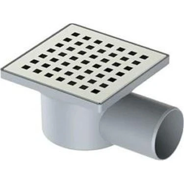 Metal Yer Süzgeci 10x10/50 Yandan Çıkışlı ürün görseli 1