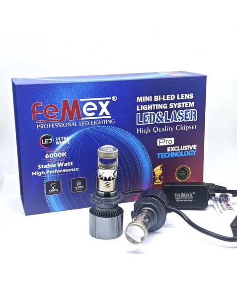 Femex H7 Pro Exclusive 45w Mini Bi-Led Csp Lextar Chips ürün görseli 1