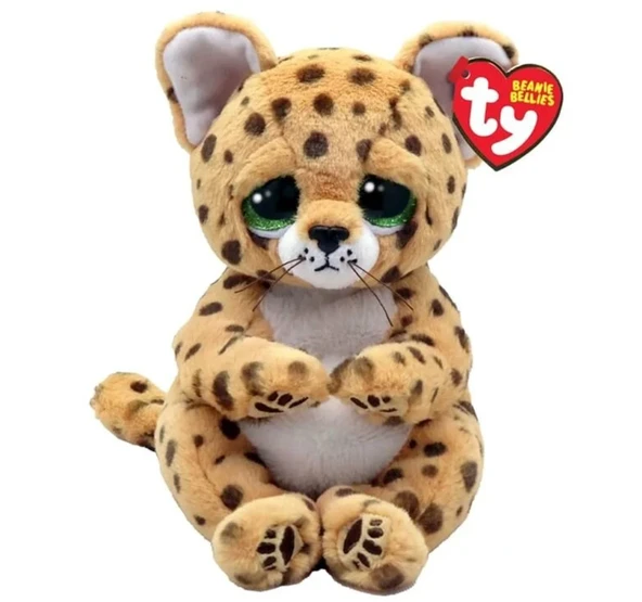 Ty Beanie Bellies Oturan Peluş Leopar Lloyd 30 cm ürün görseli 1