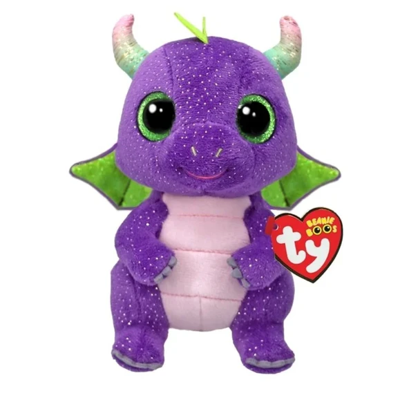 Ty Beanie Boos Peluş Ejderha Daphne 17 cm ürün görseli 1