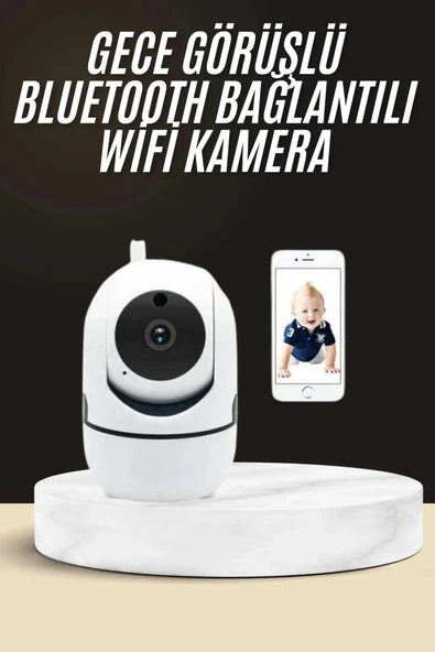 Akıllı Güvenlik Kamerası Hd Görüntü Kalitesi Hareket Algılama Wifi Kamera ürün görseli 1