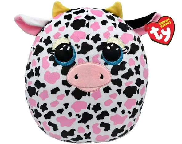 Ty Squishy Beanies Yastık İnek Milkshake 26 cm ürün görseli 1