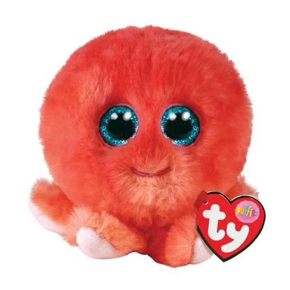 Ty Puffies Yavruağzı Peluş Ahtapot Sheldon 8 cm ürün görseli 1