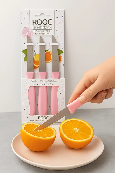 Rooc Mm-003 Mutfak Bıçağı Renkli - Resim 2