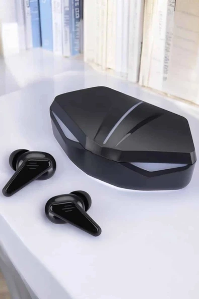 Bluetooth  Kulaklığı Led Işıklı Kablosuz Anc Özelliği - Resim 4
