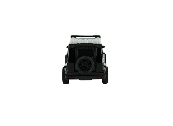 Die Cast Metal Çek Bırak Siyah Jip - Resim 3