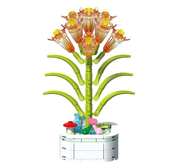 Building Block Flower 141 Parça Clivia ürün görseli 1