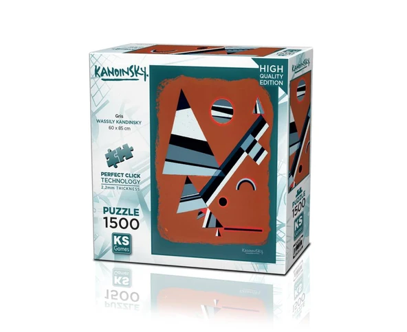 KS Puzzle 1500 Parça Kandinsky Gris ürün görseli 1