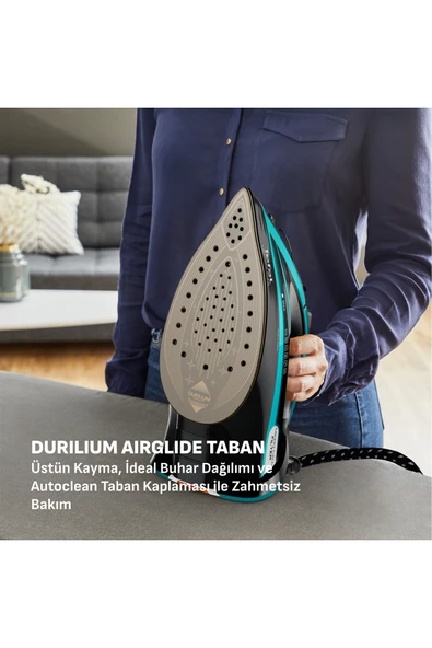 Tefal FV9844 Ultimate Pure Kırışıklık Giderici 3200 Watt Kireç Avcısı Buharlı Ütü - 1830007144 ürün görseli 1