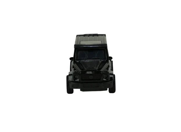 Die Cast Metal Çek Bırak Siyah Jip - Resim 2